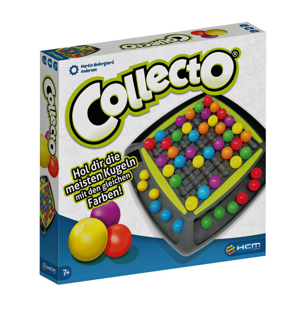 Joc de logica si strategie, COLLECTO, 48 bile colorate, 2-4 jucatori, +7 ani