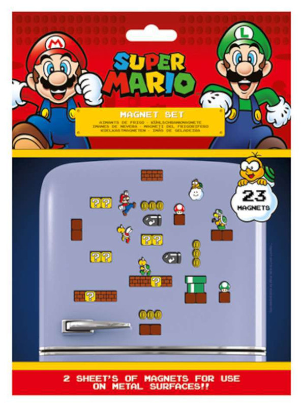Set magnet Super Mario