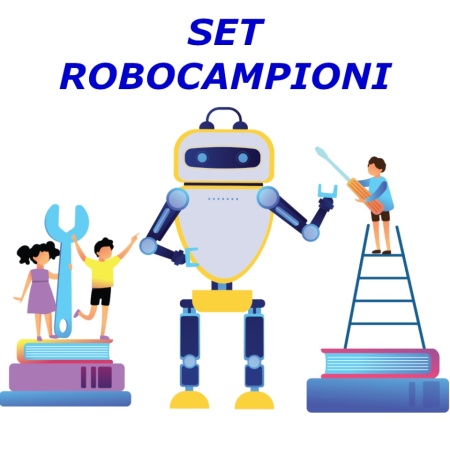 Set ROBOCAMPIONI cu tehnologie NEXTLAB.TECH