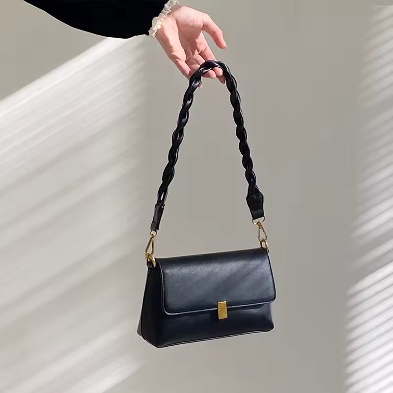 Geanta dama cu clapeta Miralyn GT3945, Neagra
