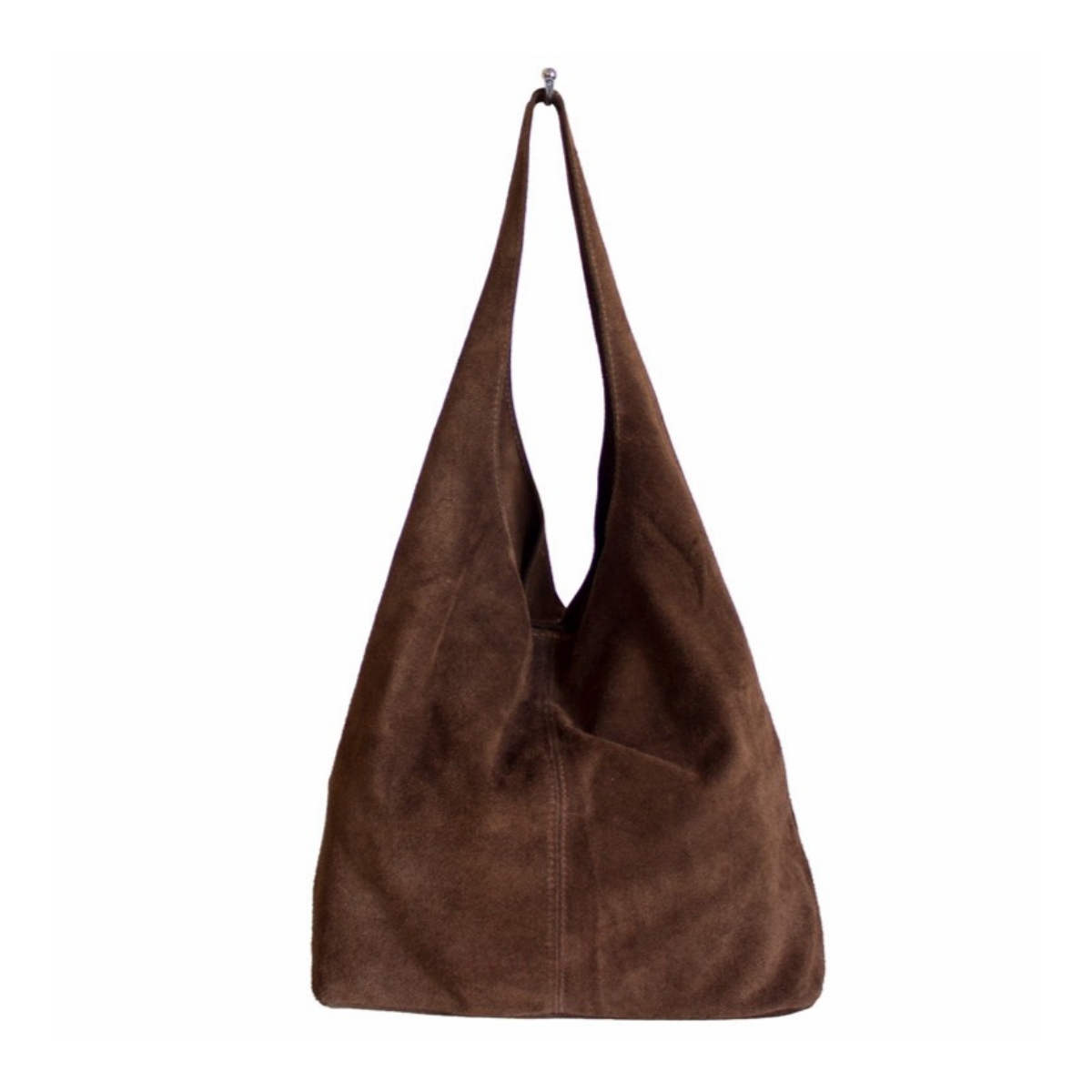 Geanta dama Monica GT3771, piele intoarsa, maro - 1 | YEO