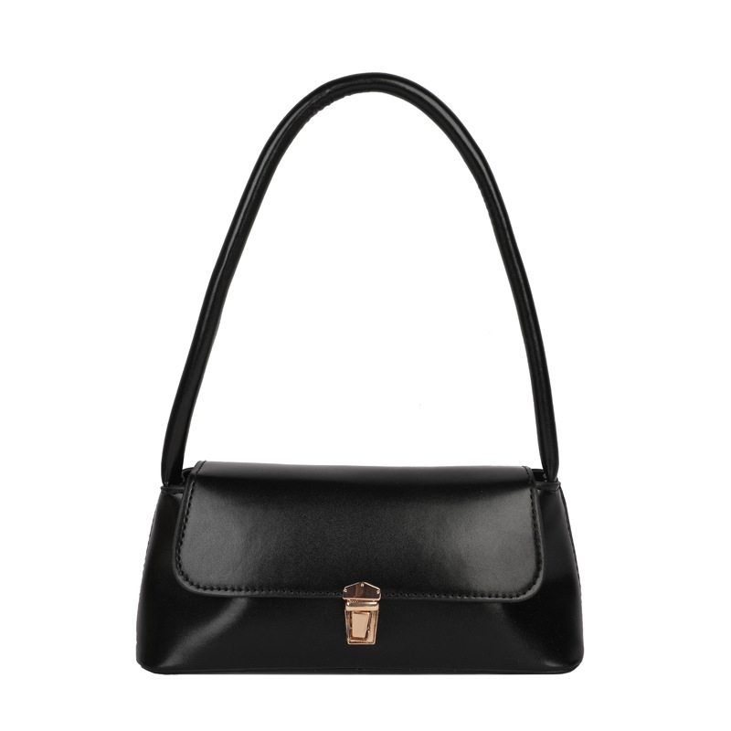 Geanta dama tip baguette,Elinore GT3988, Neagra