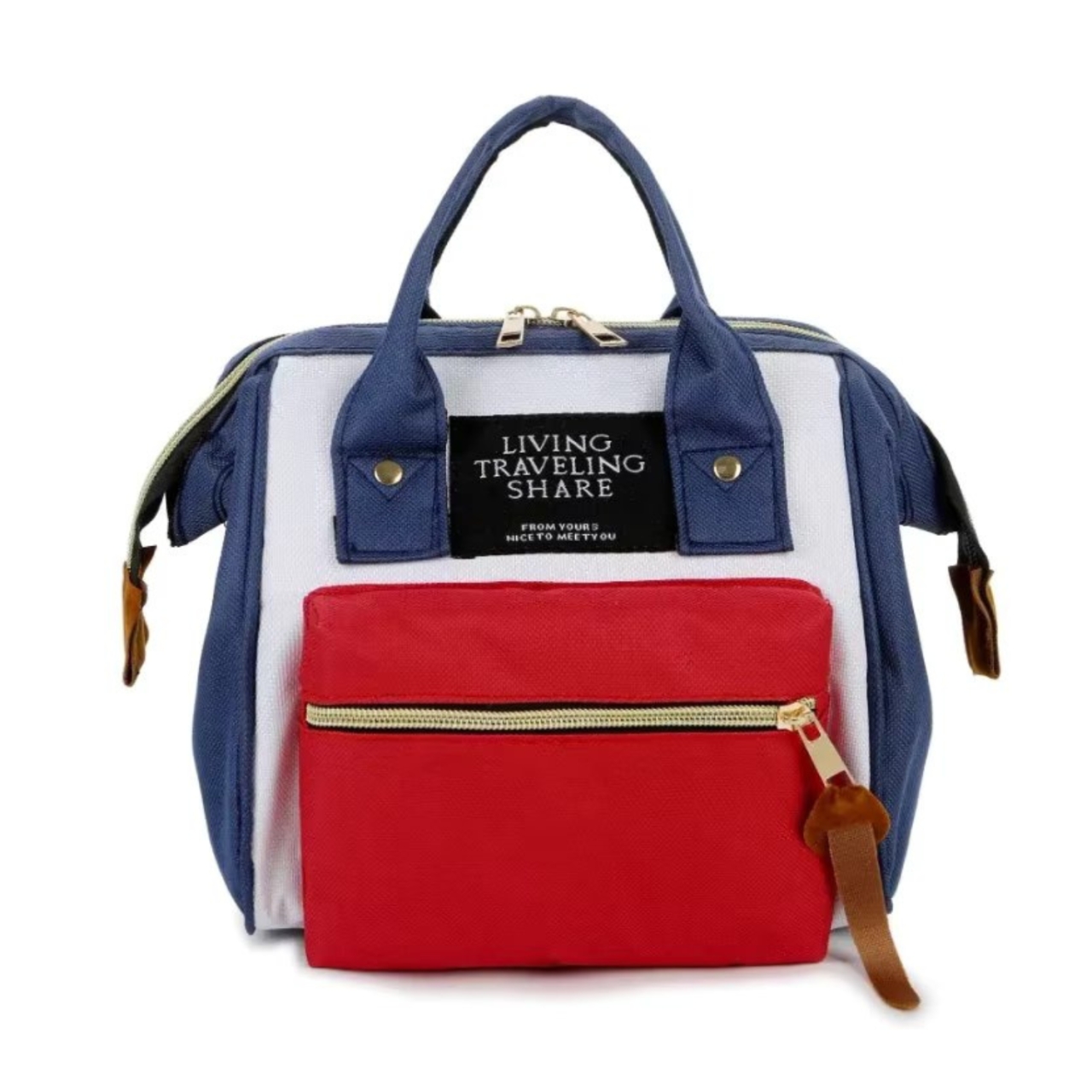 Geanta tip rucsac, Lunaria GT3583, Multicolor