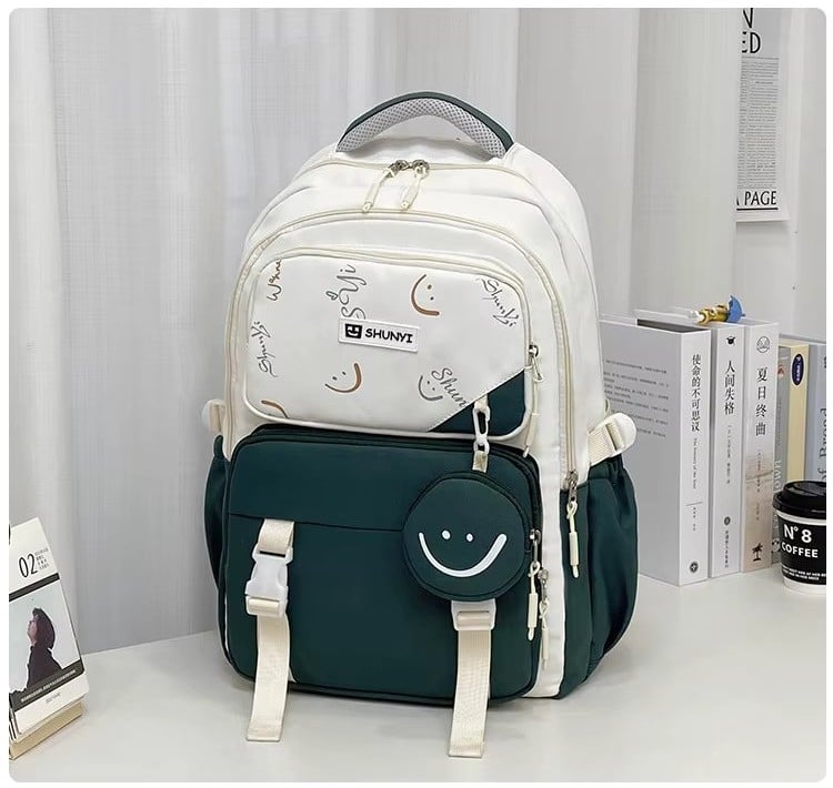 Rucsac dama, Sabira GT3672, Verde - 2 | YEO
