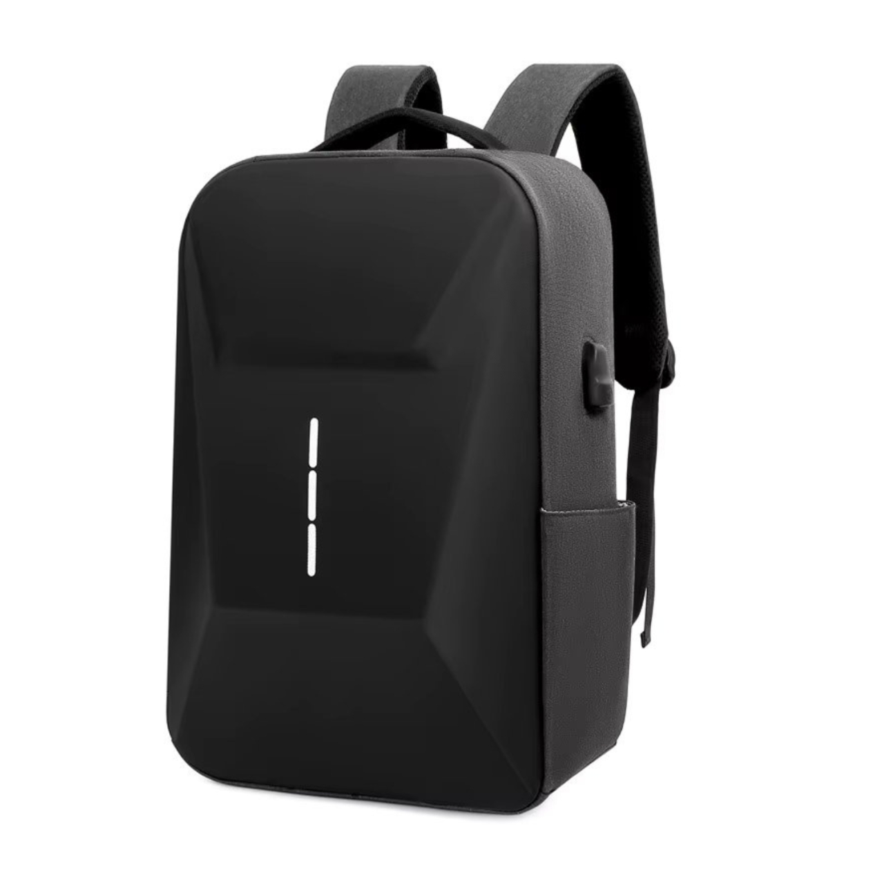 Rucsac unisex, Orien GT3757, port USB, Gri