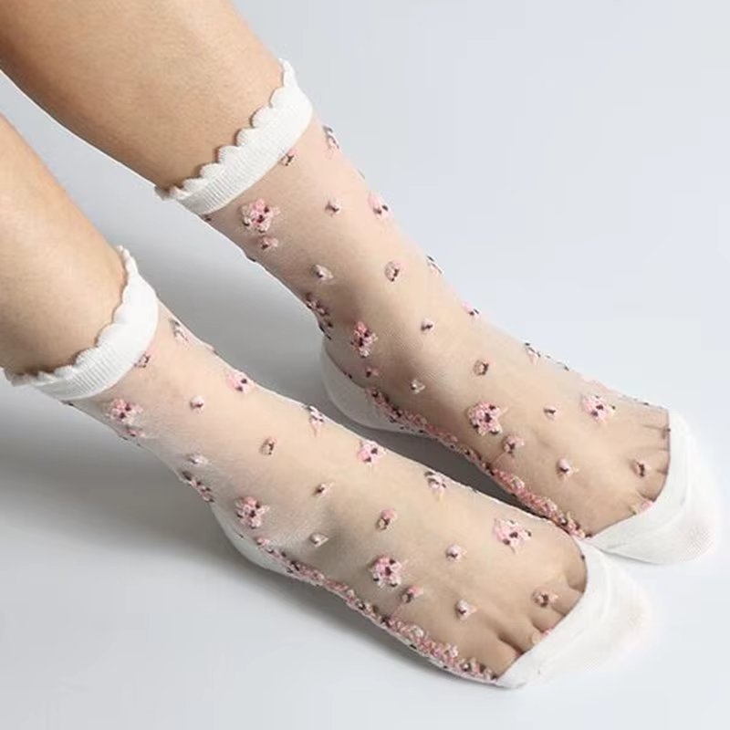 Set 5 perechi de sosete pentru dama, SS069, Multicolor - 1 | YEO