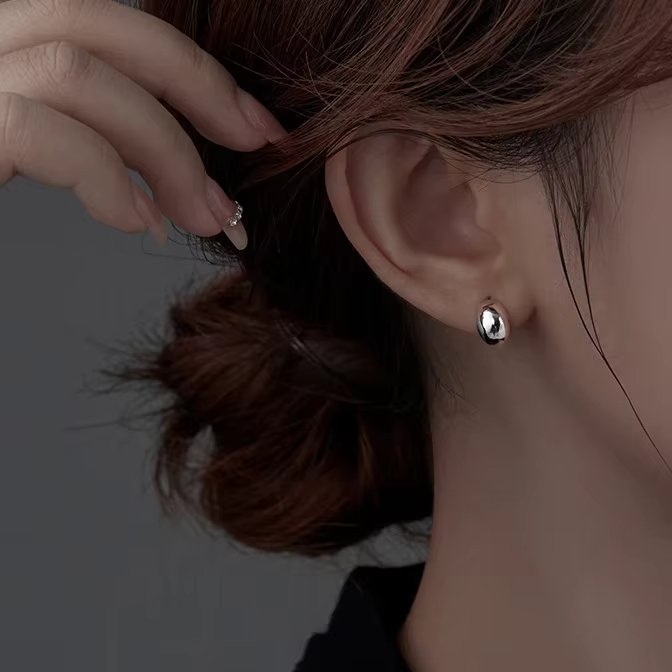 Cercei argint 925, JW1670, model picatura, placati cu rodiu