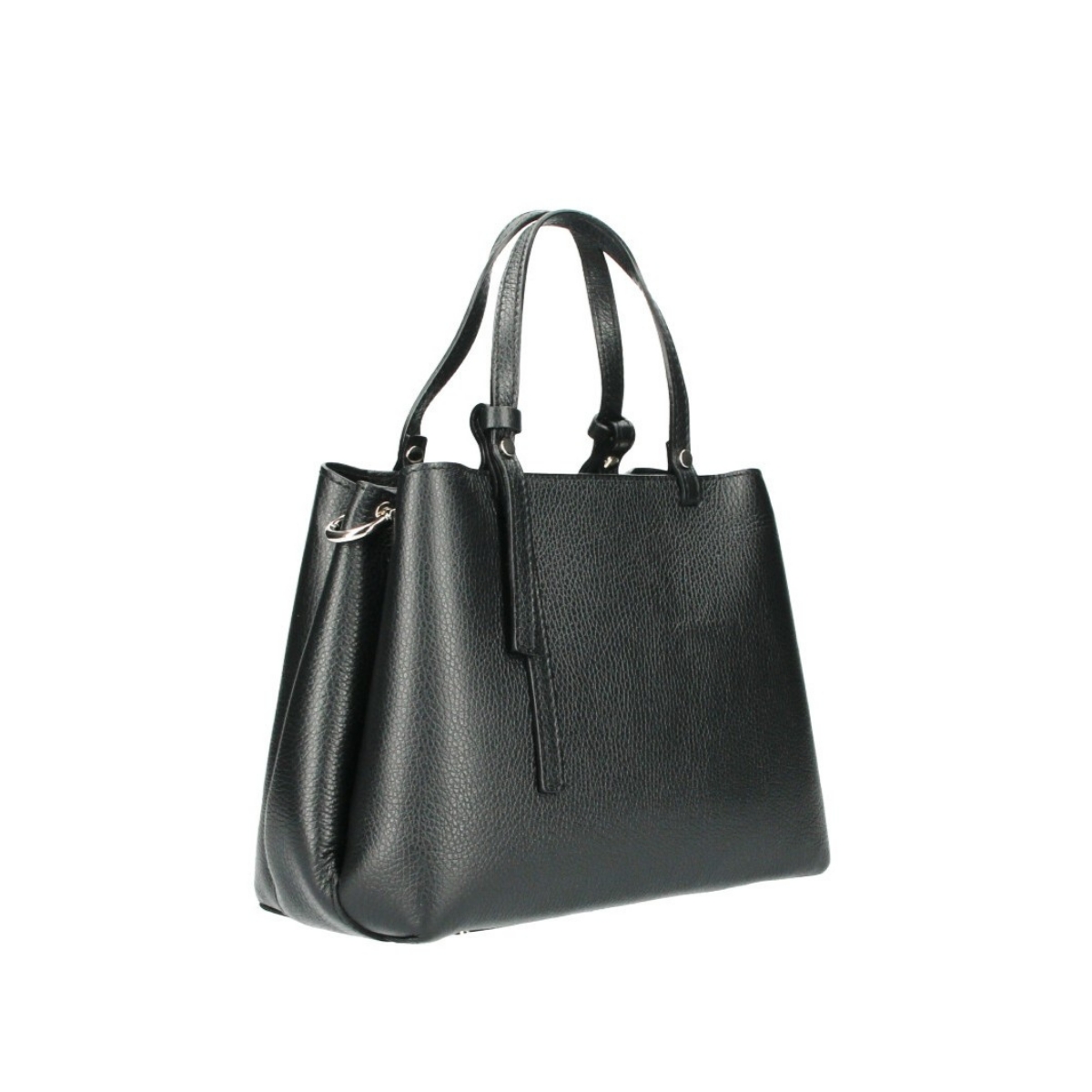 Geanta de dama, Bonita GT3776, piele naturala, Negru