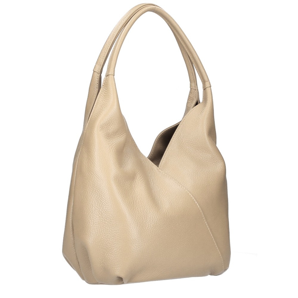 Geanta de dama, Camille GT3778, piele naturala, Taupe - 1 | YEO