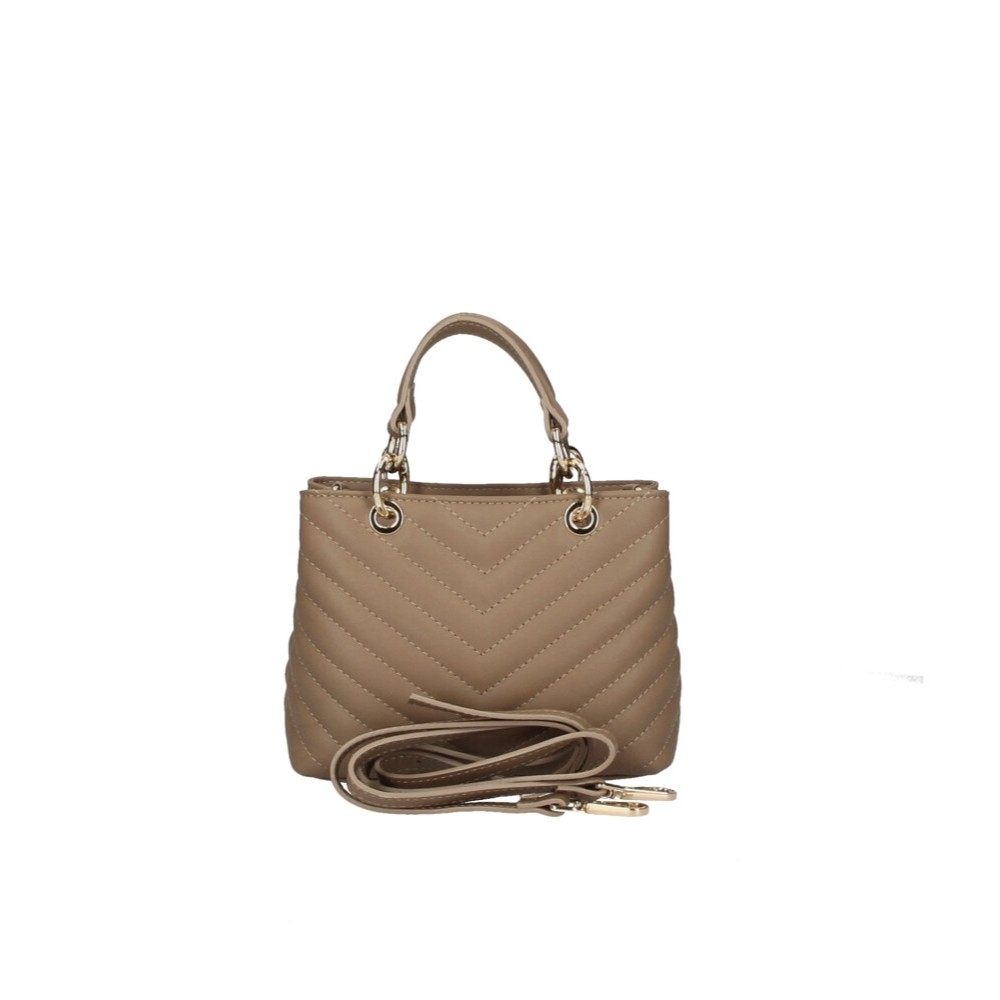 Geanta de dama, Ellvira GT3783, piele naturala, Dark Taupe - 1 | YEO