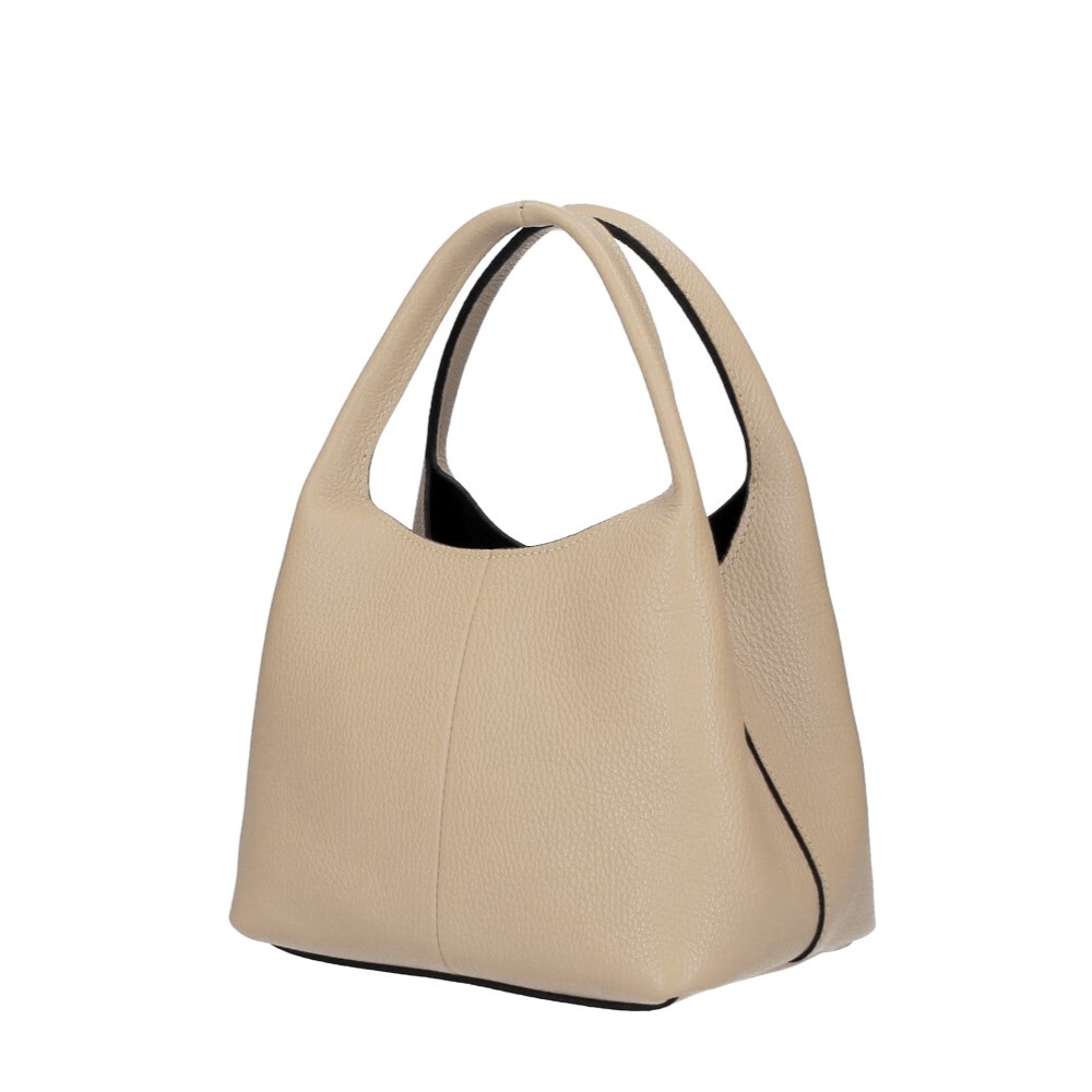 Geanta de dama, Fran GT3096, piele naturala, Taupe - 1 | YEO