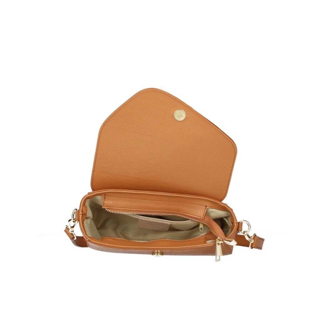 Geanta de dama, Megan GT3785, piele naturala, Cognac - 2 | YEO