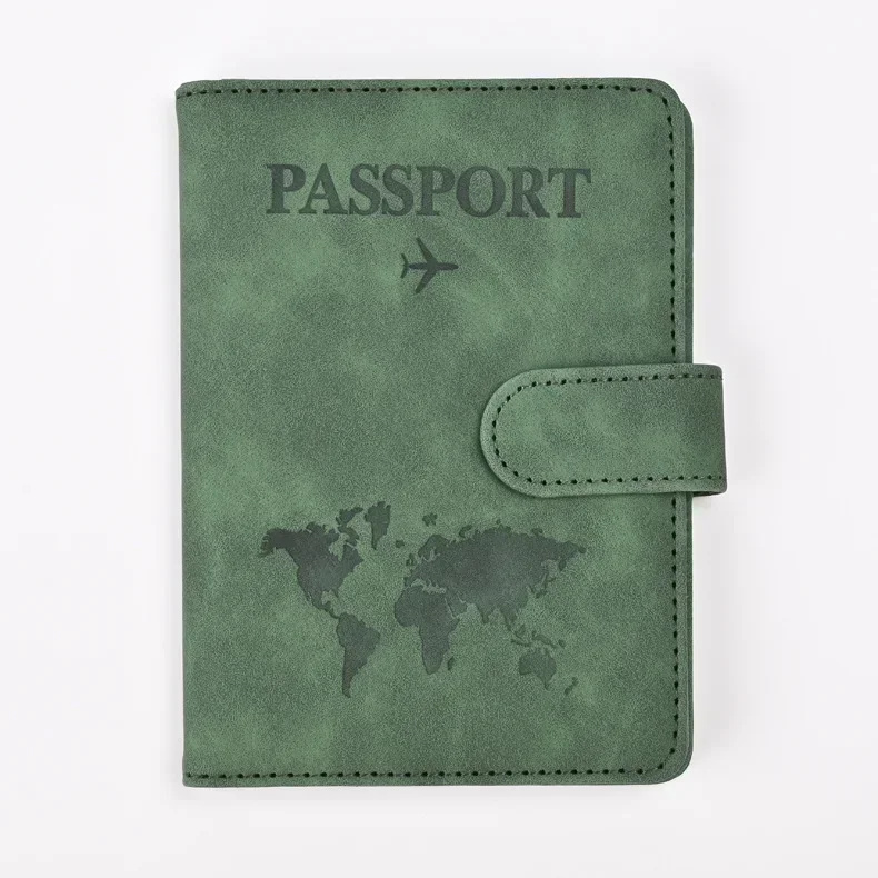 Husa pasaport unisex, Kaida PT1300, Verde