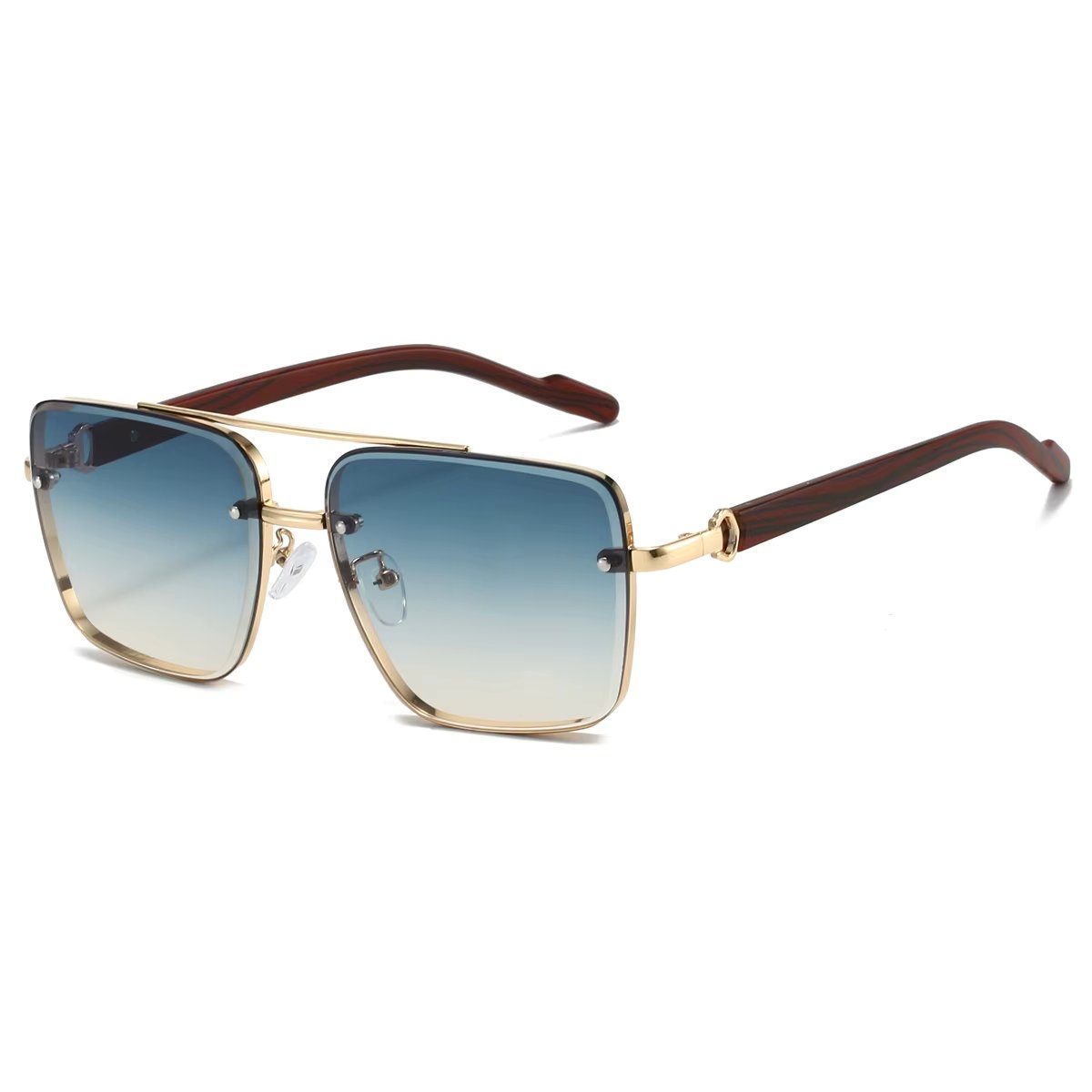 Ochelari de soare unisex, SG194, Albastru inchis