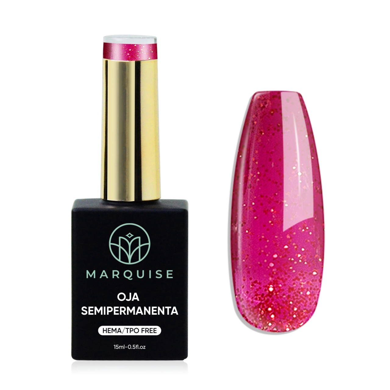 Oja semipermanenta HEMA/TPO FREE, Marquise, Fantasy J1128, 15 ml