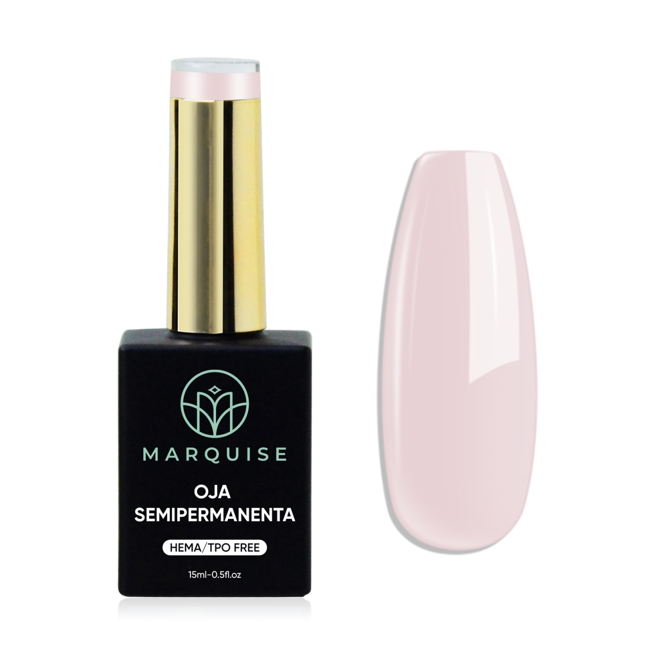 Oja semipermanenta HEMA/TPO FREE, Marquise, Pure Color JY014, 15 ml