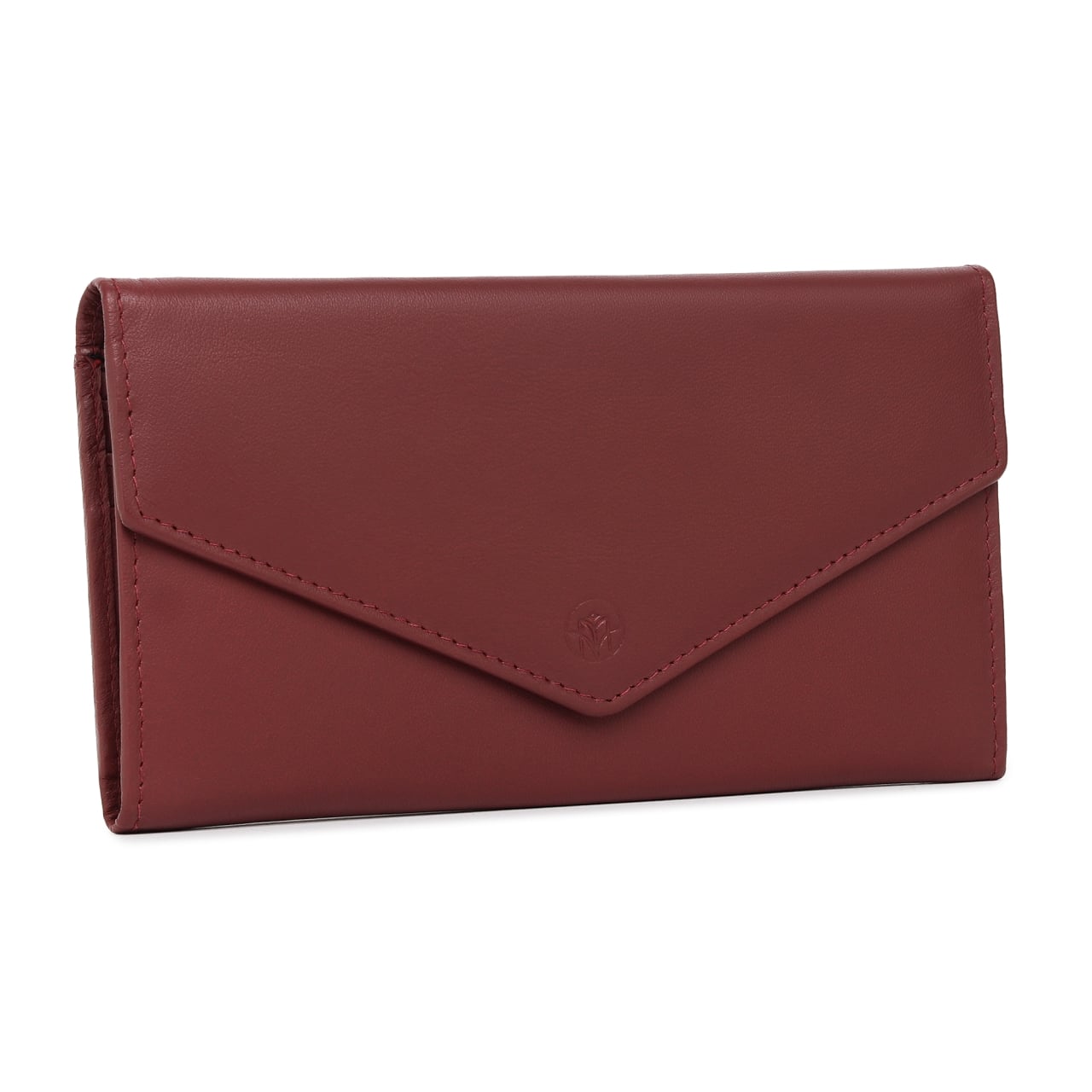 Portofel dama Marquise, Zendaya PT1453, piele naturala, Bordo