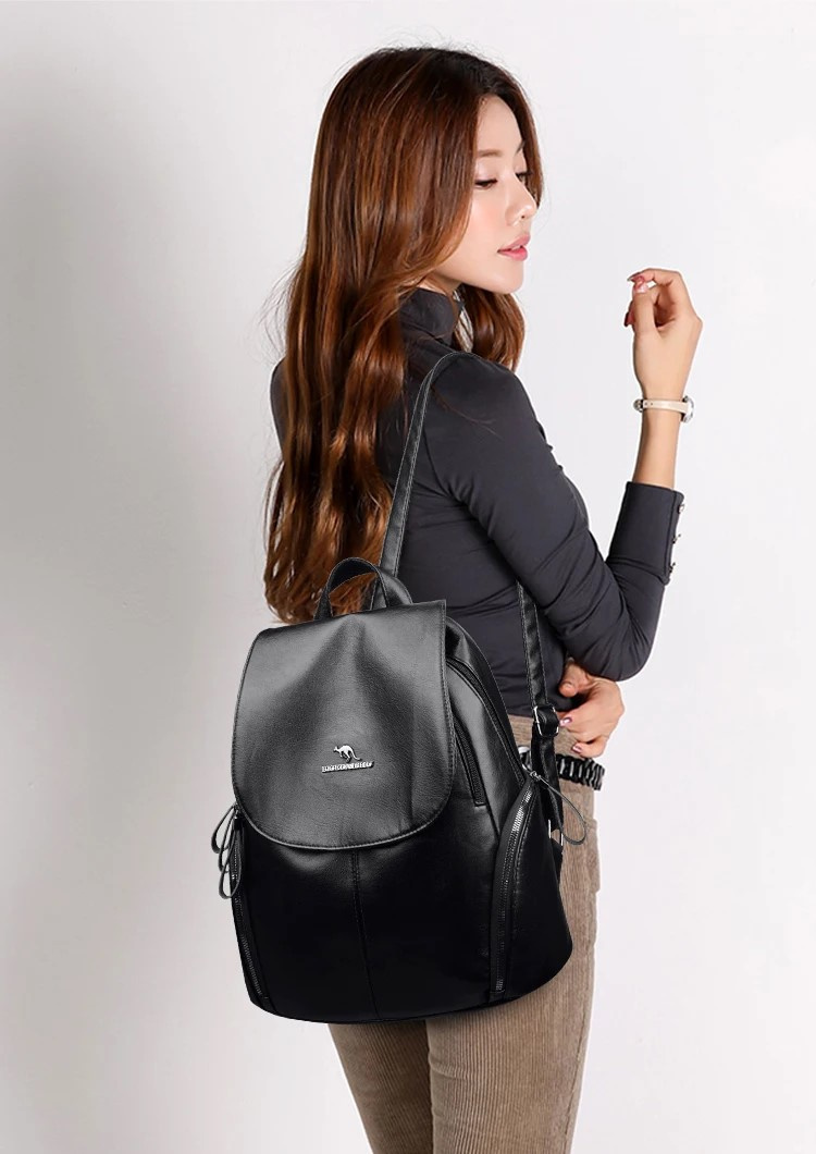 Rucsac de dama, Seren GT3028, Negru - 1 | YEO