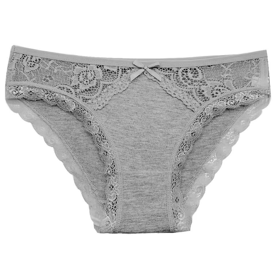 Set 6 perechi de chiloti pentru dama, CH067, Multicolor