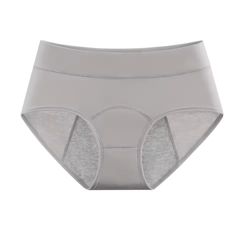 Chiloti Menstruali, Reutilizabili, Bumbac, CH075, Gri