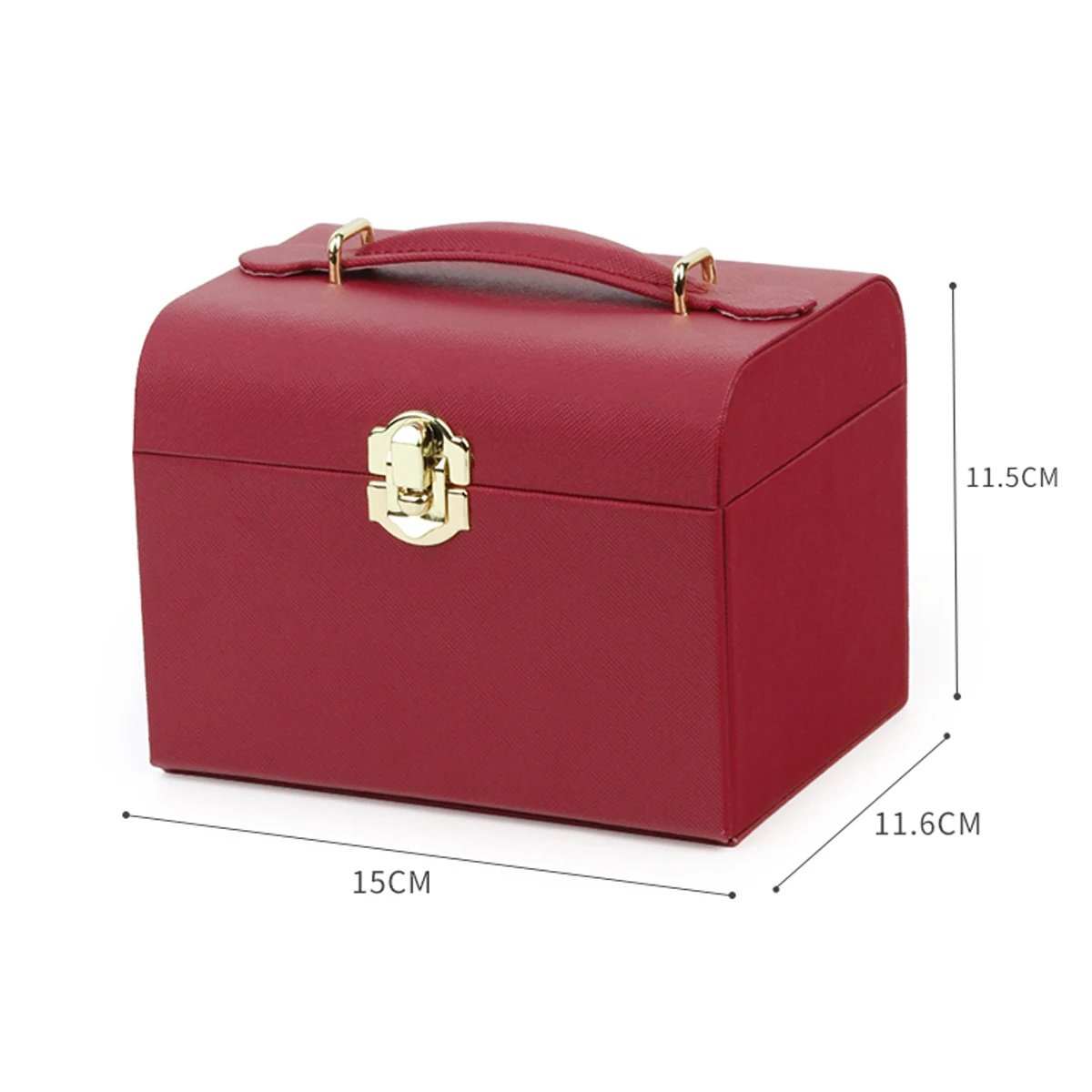 Cutie pentru bijuterii, Xylia AC013, Bordo - 3 | YEO