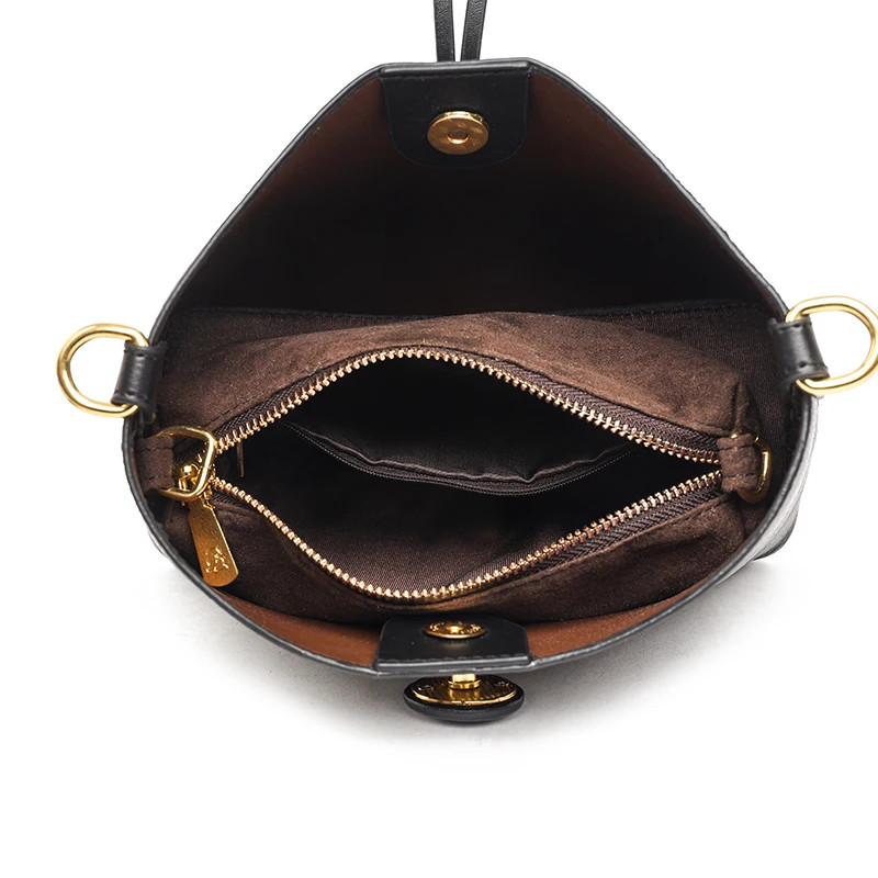 Geanta dama Delis, Anaxandra GT2563, piele naturala, Crem