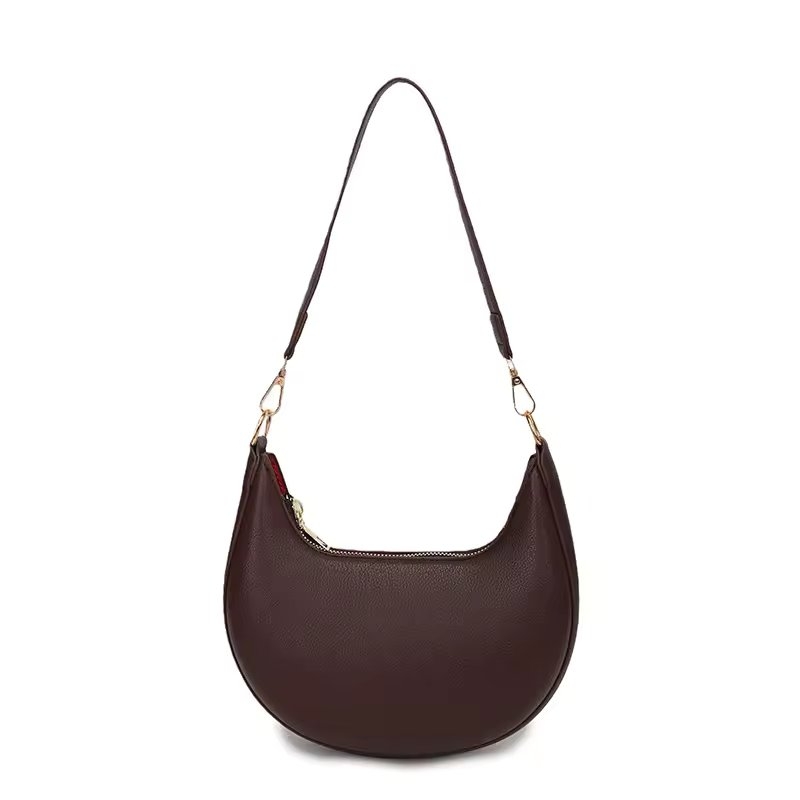 Geanta dama tip hobo Elenya GT3998, Maro