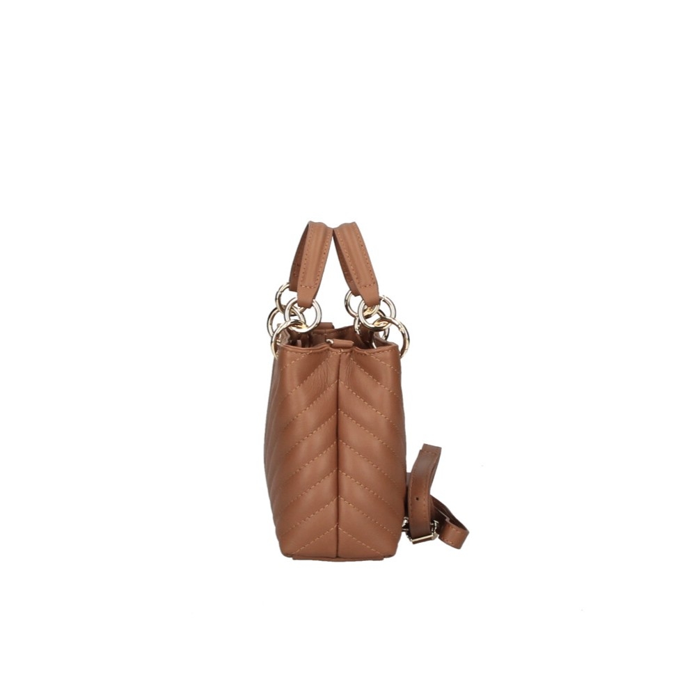 Geanta de dama, Ellvira GT3782, piele naturala, Cognac - 3 | YEO