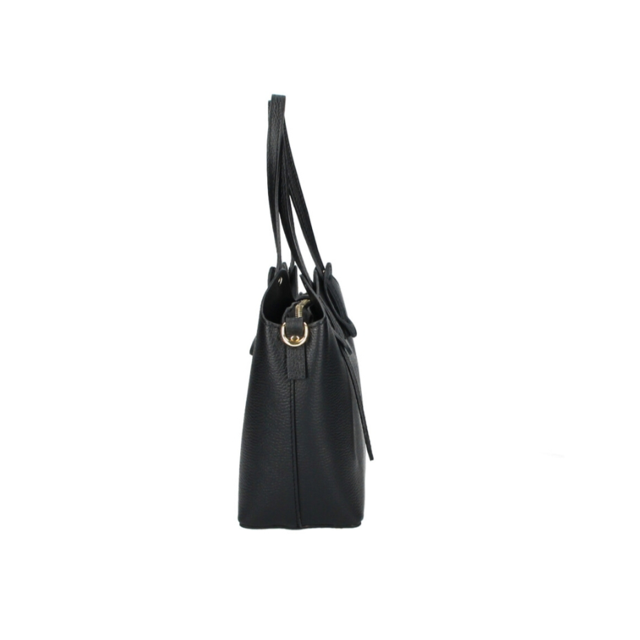 Geanta de dama, Giuly GT3789, piele naturala, Negru - 3 | YEO