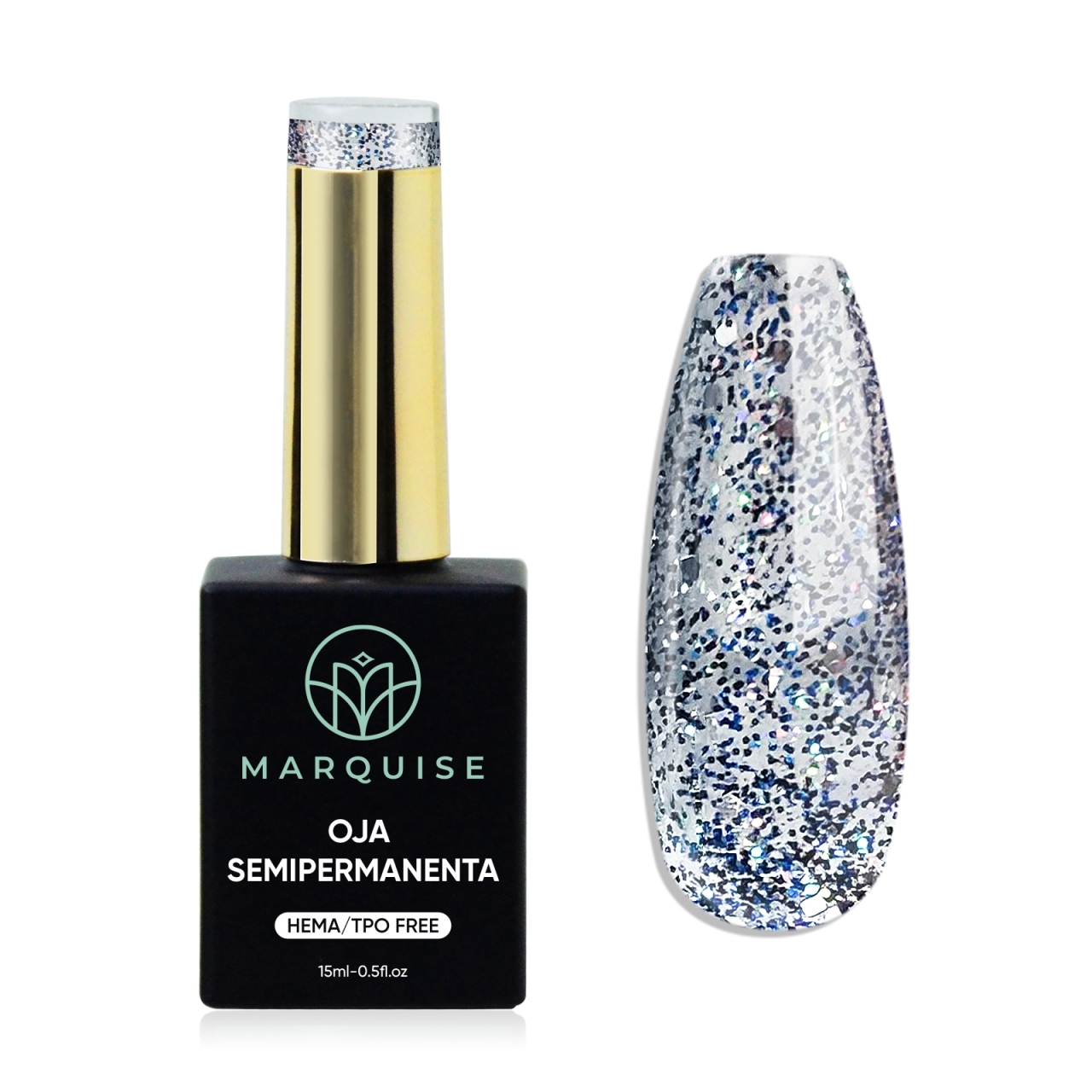 Oja semipermanenta HEMA/TPO FREE, Marquise, Fantasy J976, 15 ml