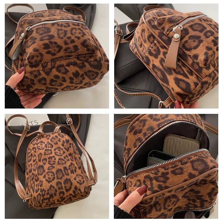 Rucsac dama, Luania GT3639, Animal print