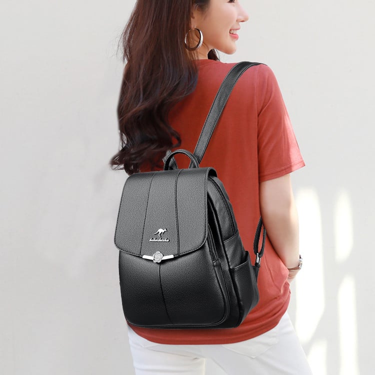 Rucsac dama Rosalyn, GT1901, model negru - 1 | YEO