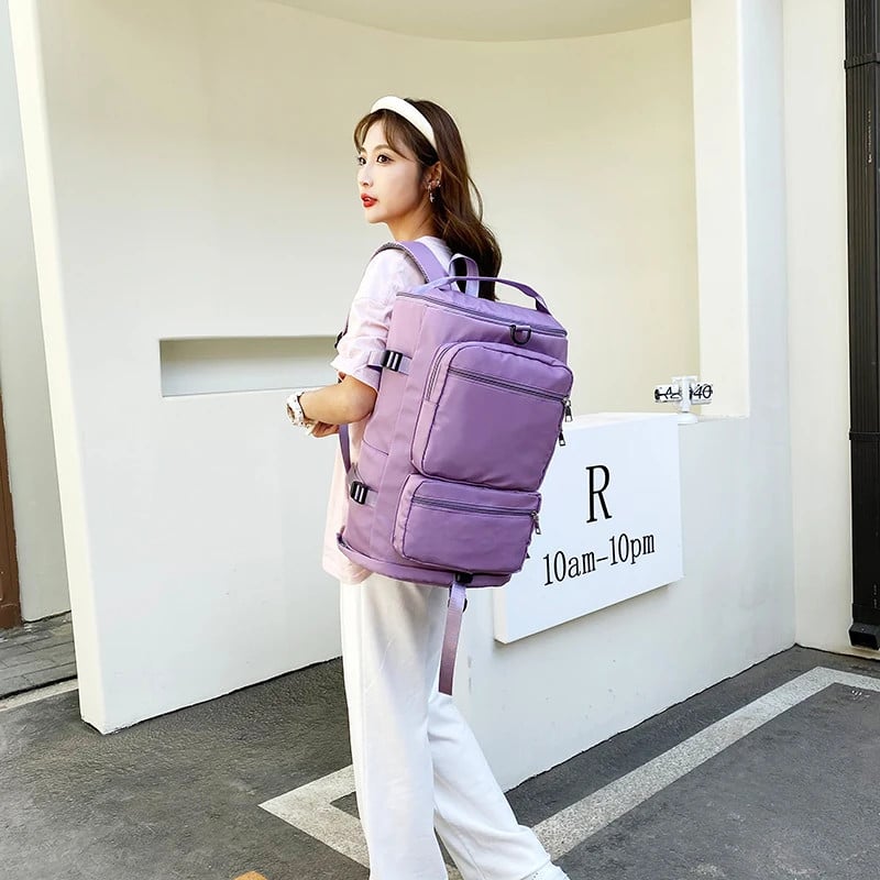 Rucsac unisex, Demelza GT2628, Mov - 4 | YEO