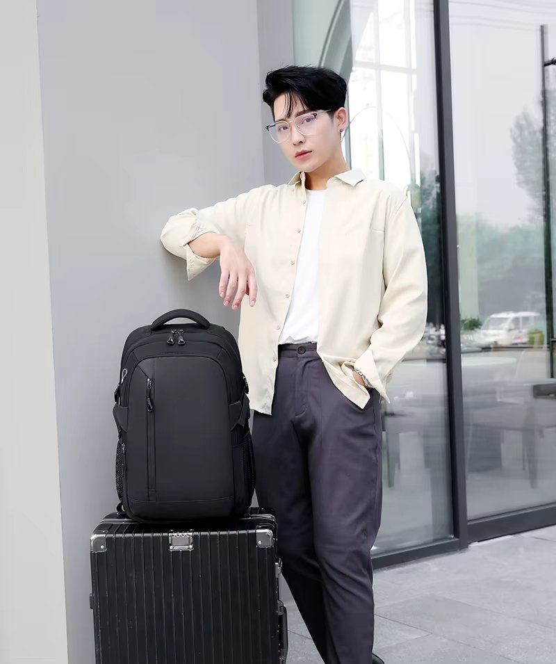 Rucsac unisex, Kaelion GT3744, Negru - 1 | YEO