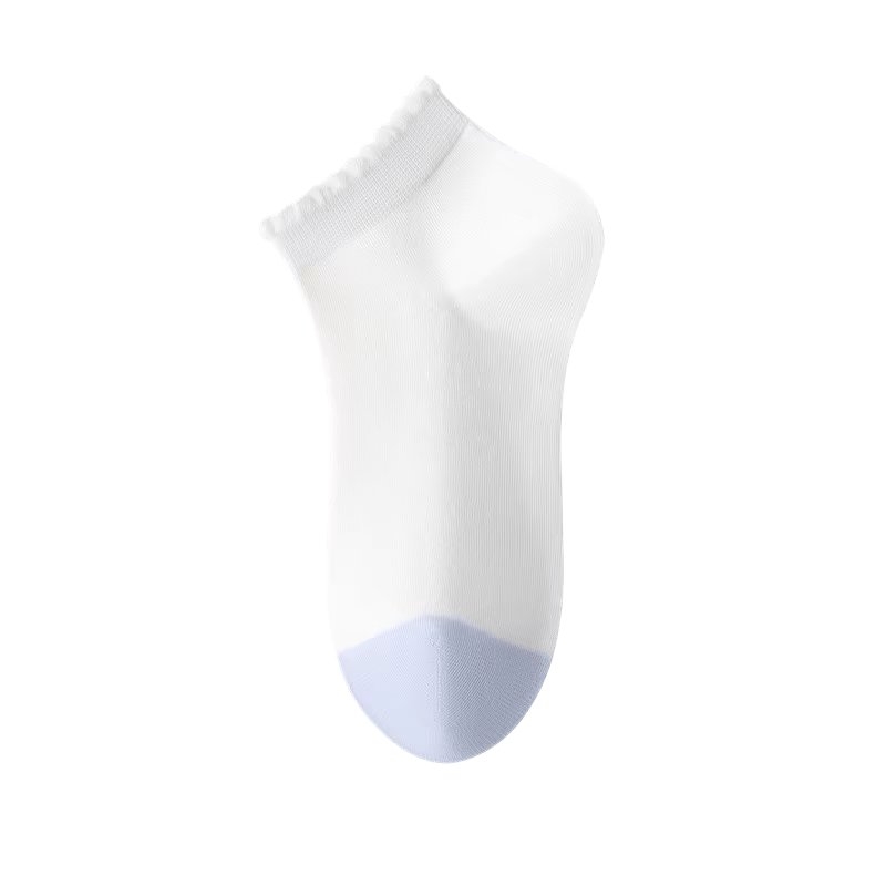 Sosete pentru dama, SS0197, Alb, marime universala