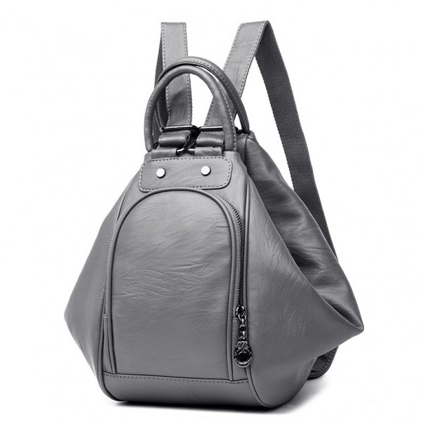 Geanta dama Eda GT1208, gri