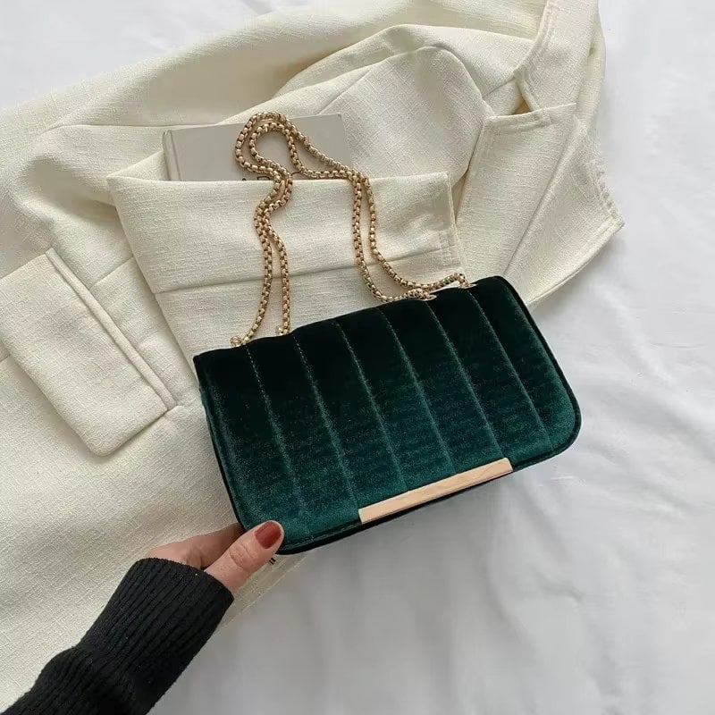 Geanta dama, Tahlia GT3512, Verde inchis