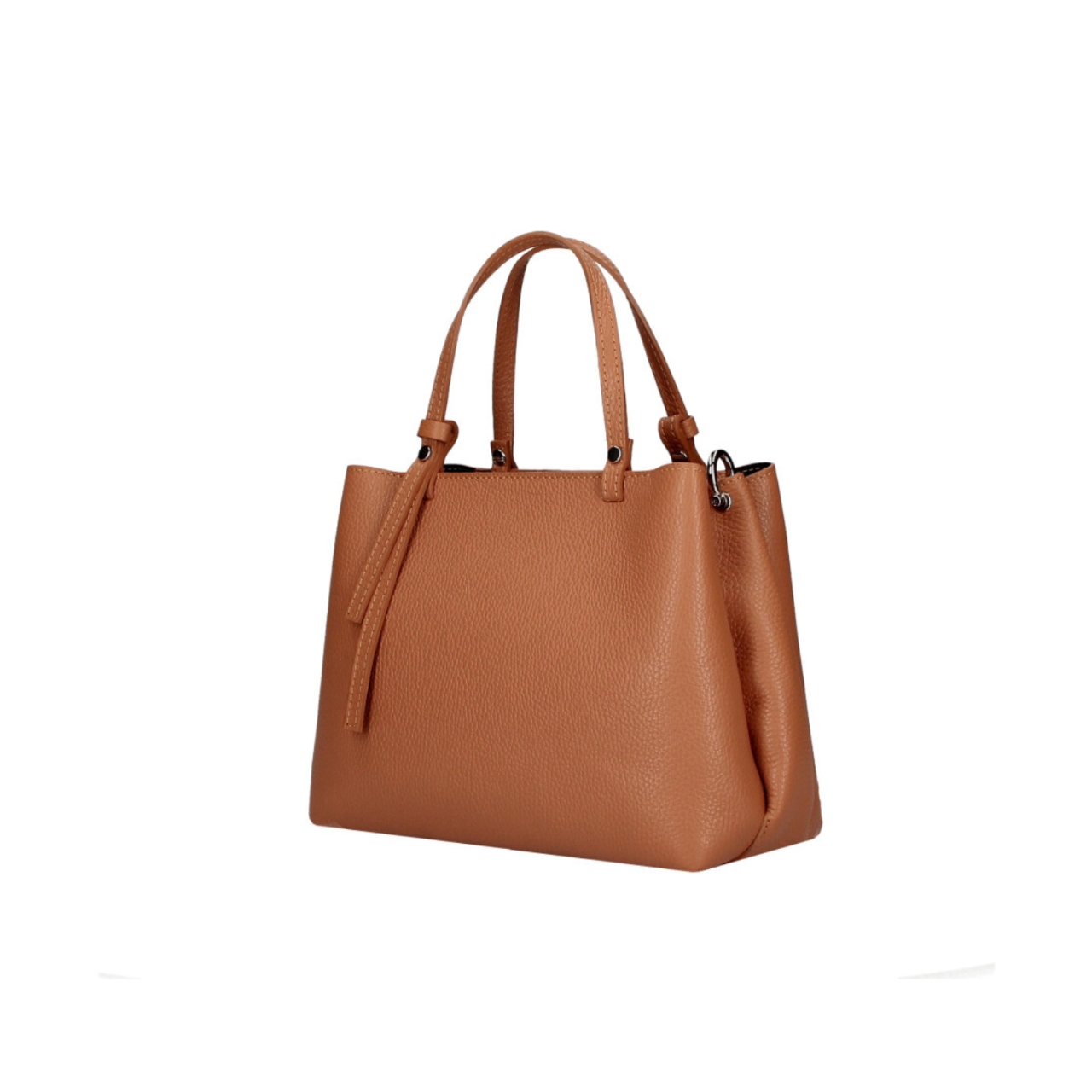 Geanta de dama, Bonita GT3796, piele naturala, Cognac