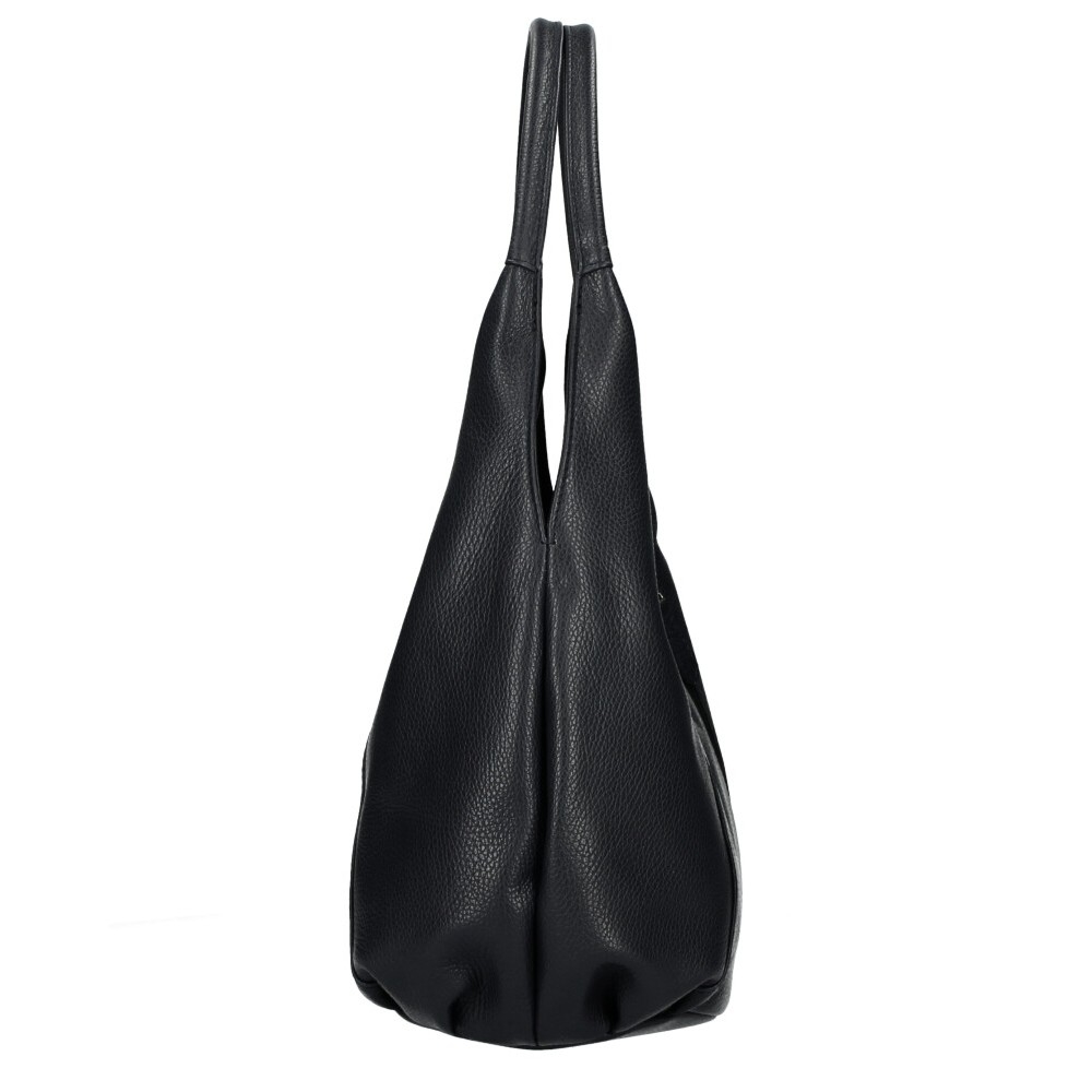 Geanta de dama, Camille GT3777, piele naturala, Negru - 2 | YEO