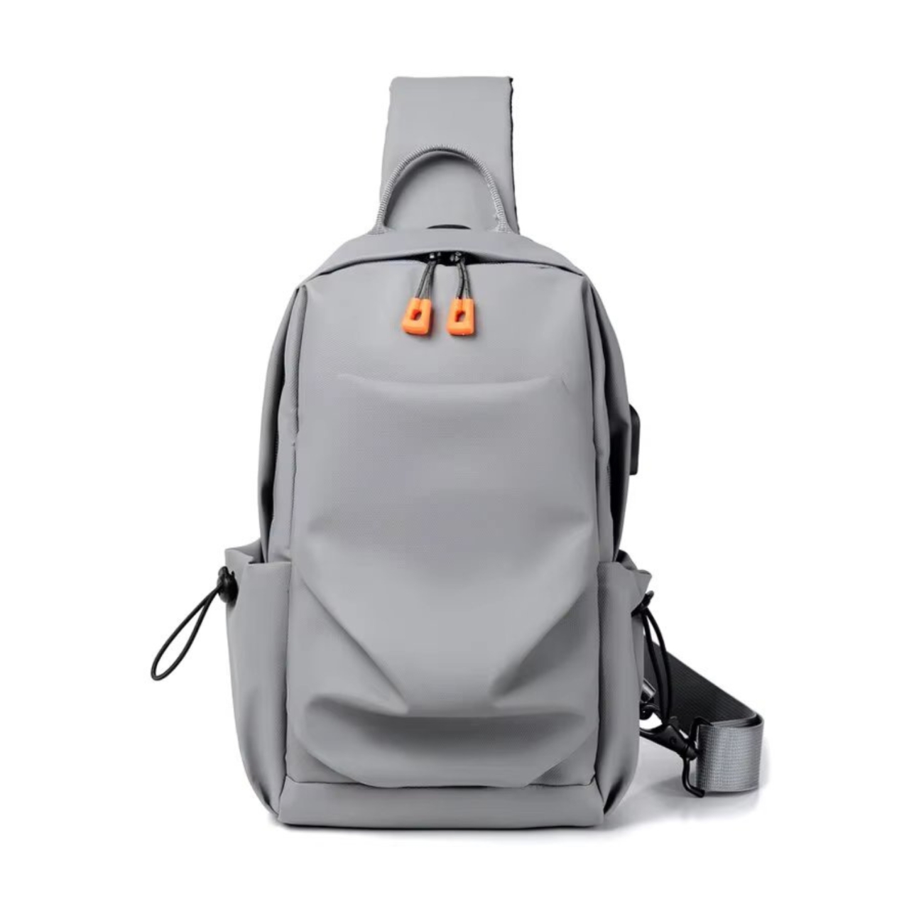 Geanta pentru barbati, Thalion GT3739, port USB, Gri