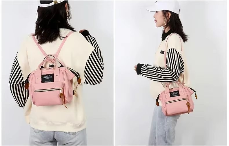 Geanta tip rucsac, Lunaria GT3573, Negru - 1 | YEO