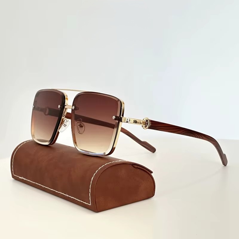 Ochelari de soare unisex, SG179, Maro