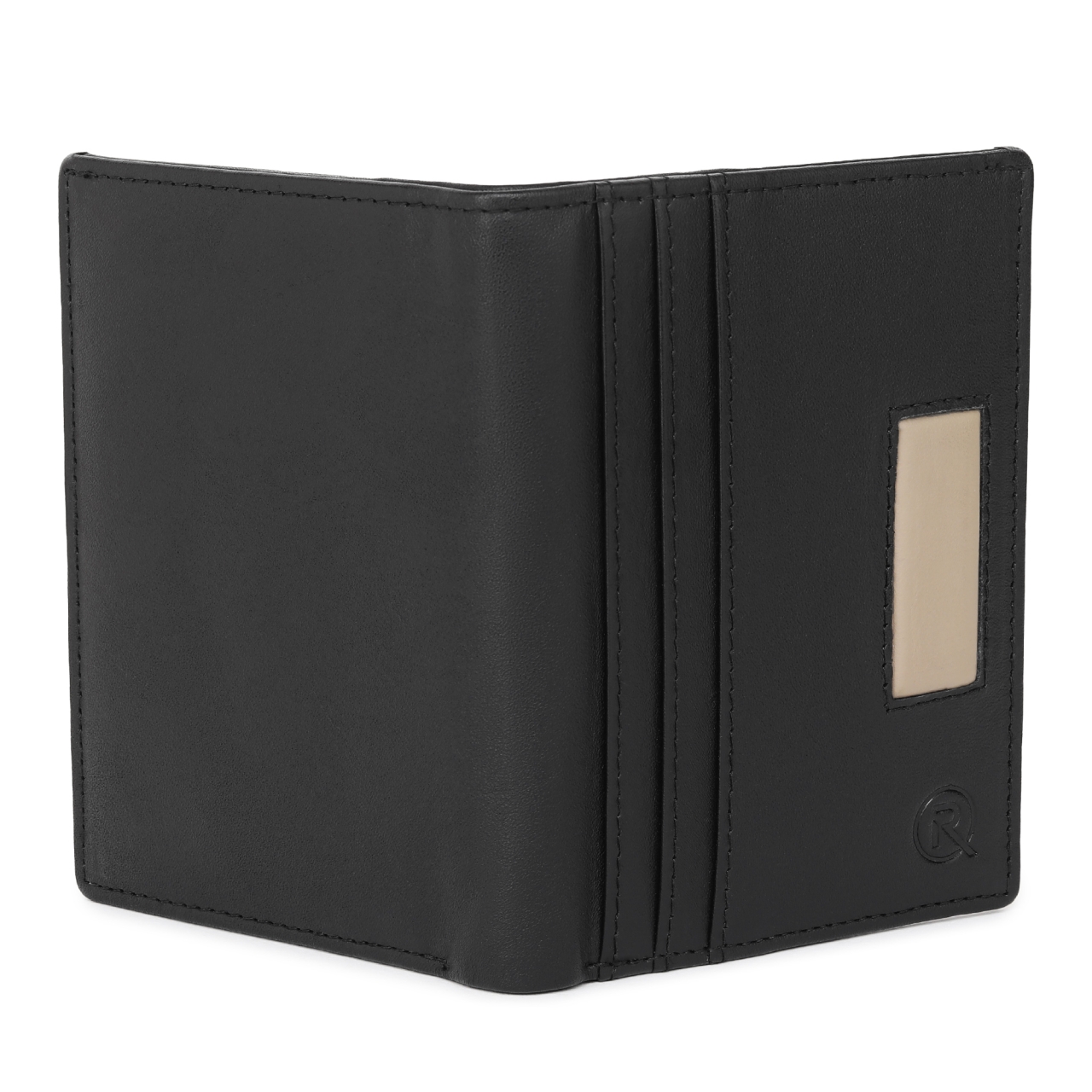 Portofel barbati Ronno, Anghel PT1443, piele naturala, Negru - imagine 2
