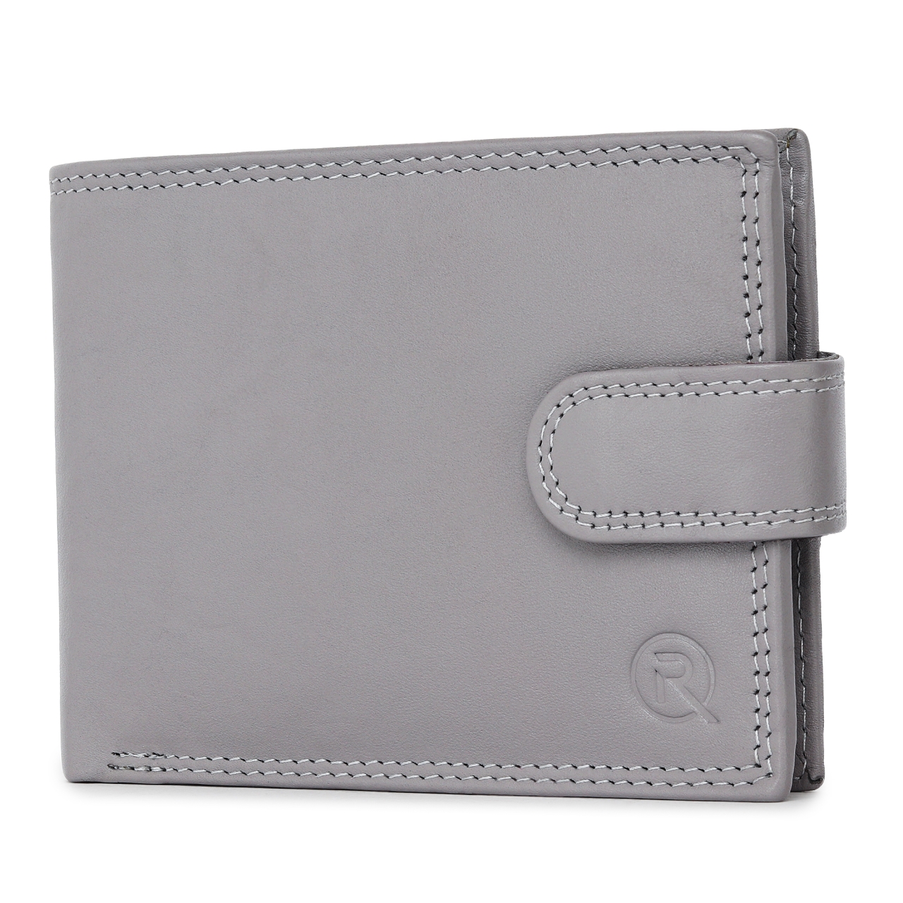 Portofel barbati Ronno, Iacov PT1480, piele naturala, Gri