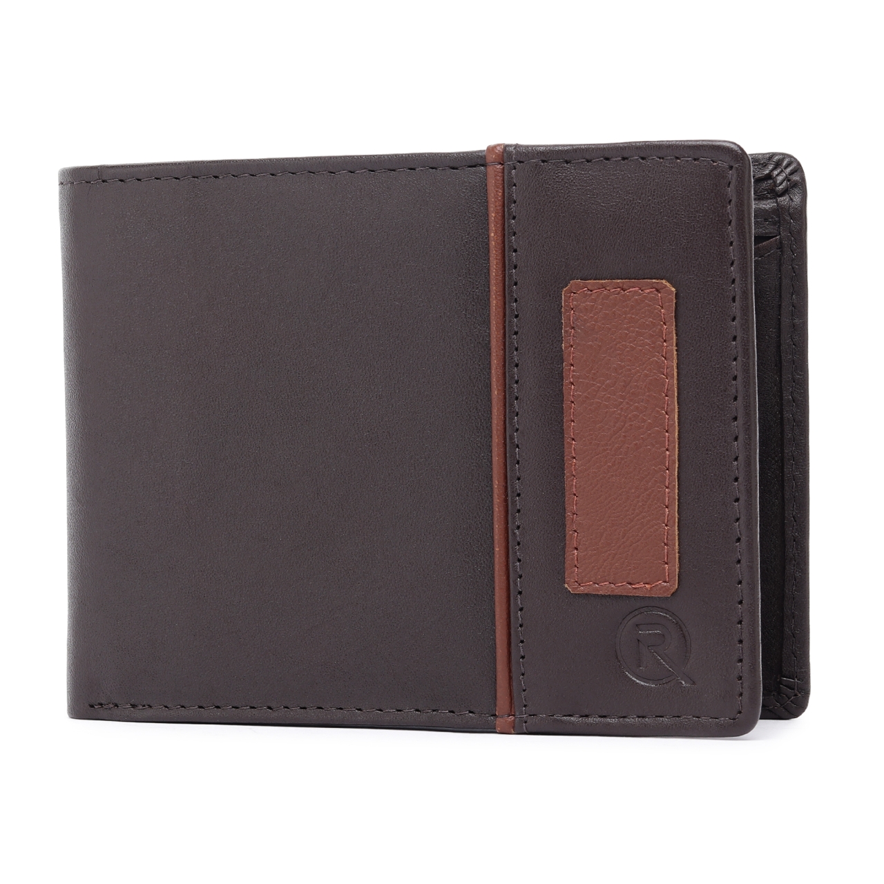 Portofel barbati Ronno, Vlad PT1445, piele naturala, Maro inchis