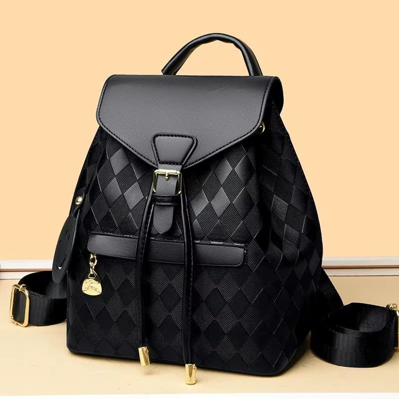 Rucsac dama, Elunara GT3609, Negru - 3 | YEO