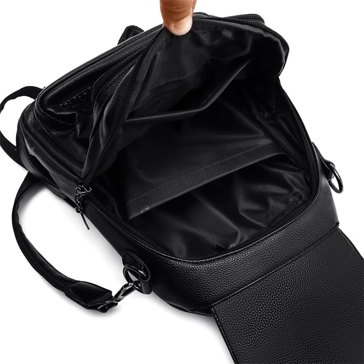 Rucsac de dama, Camellia GT2601, Negru - 3 | YEO