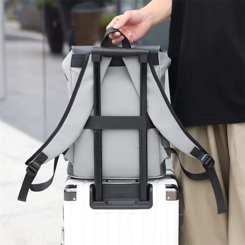 Rucsac unisex, Elandor GT3741, Gri inchis - 4 | YEO