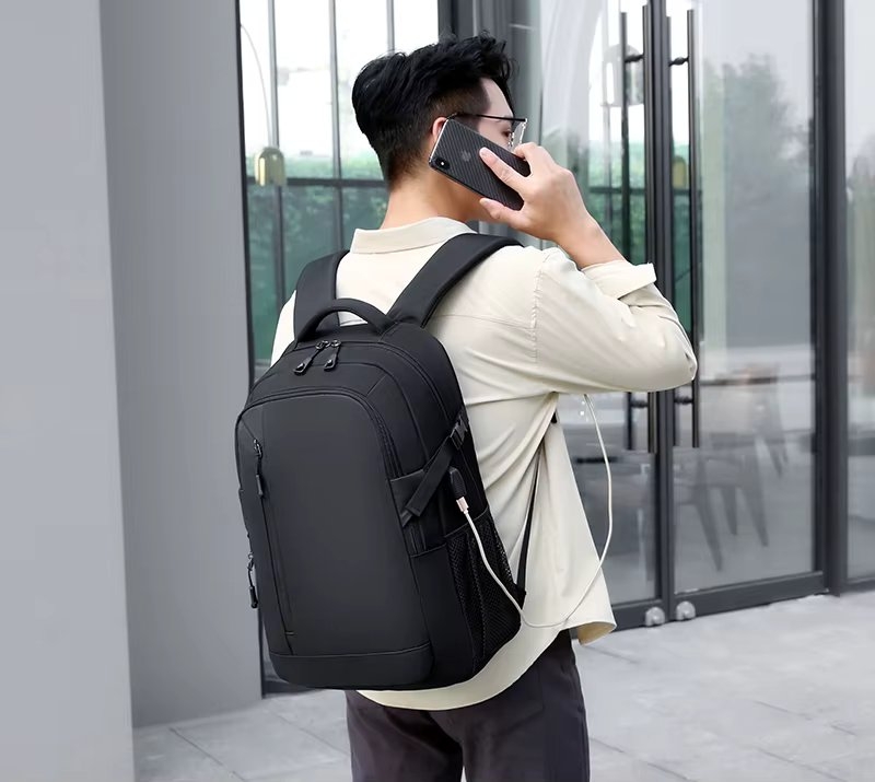 Rucsac unisex, Kaelion GT3744, Negru - 2 | YEO