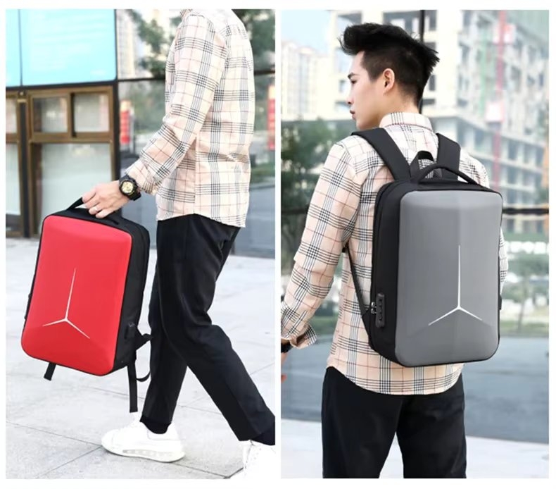 Rucsac unisex, Lorcan GT3751, port USB, Gri - 1 | YEO